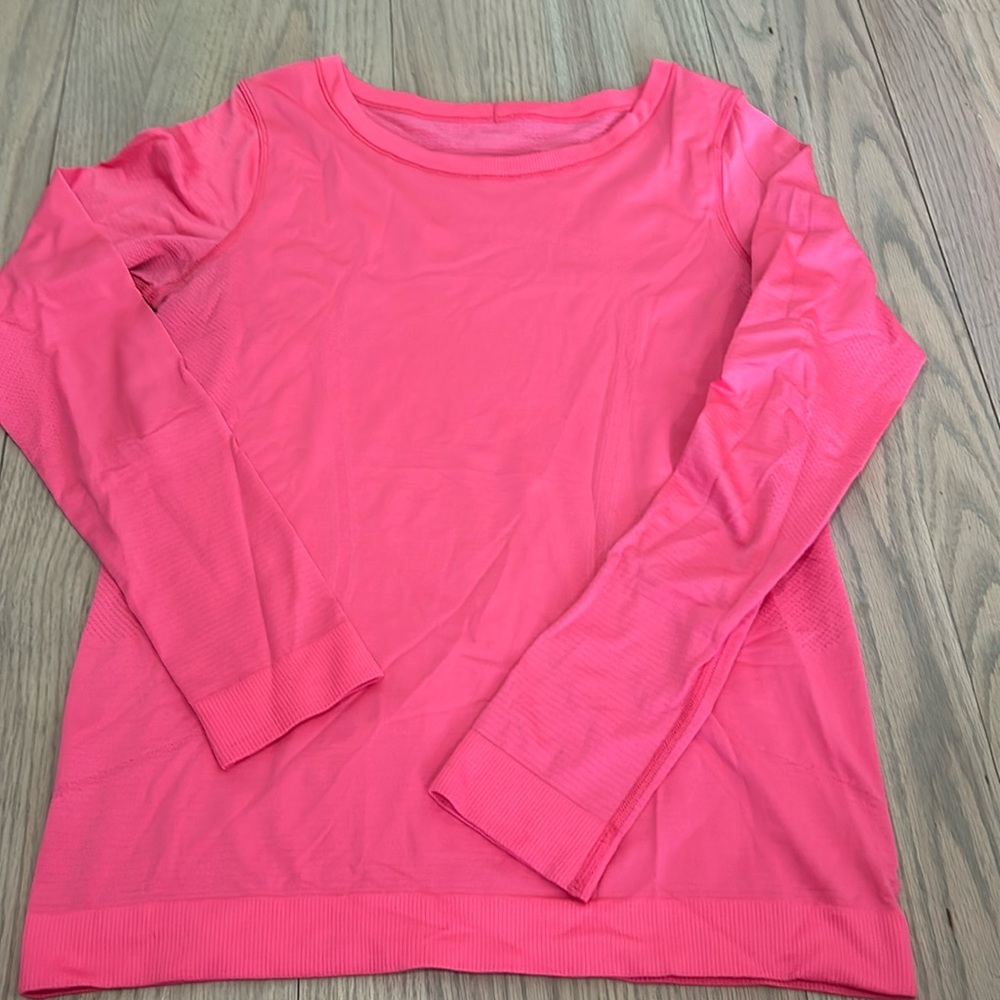 Lululemon swiftly tech relaxed bugglegum pink